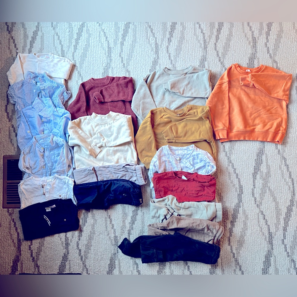 Gently worn boys Zara clothing selling as a bundle only. 18mth-5yrs